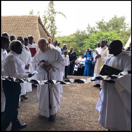 Official opening of the new church