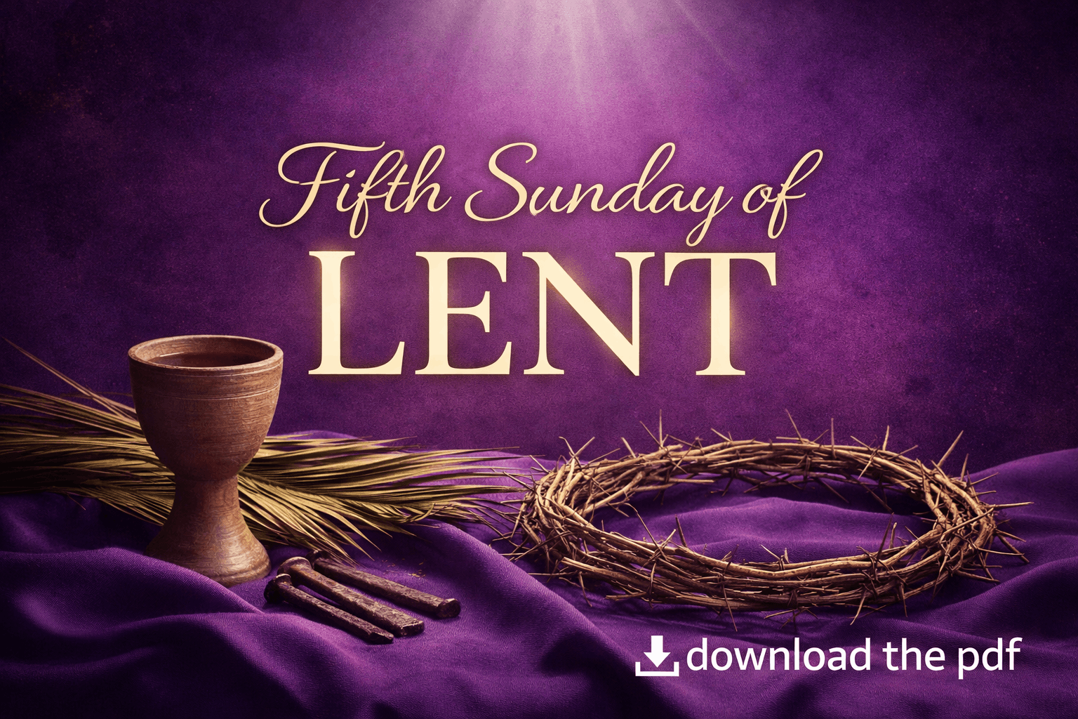 Fifth Sunday of Lent